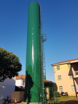 Caixa D'água Tubular Metalica